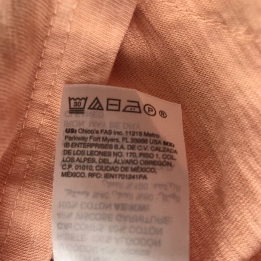 Chico's Embroidered Panel Tee - Picture 7 of 11